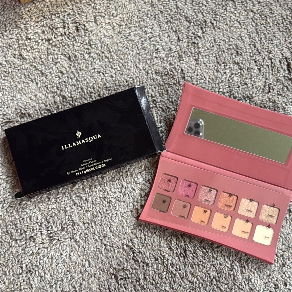 Illamasqua Multi-Shade Eyeshadow Palette with Mirror
